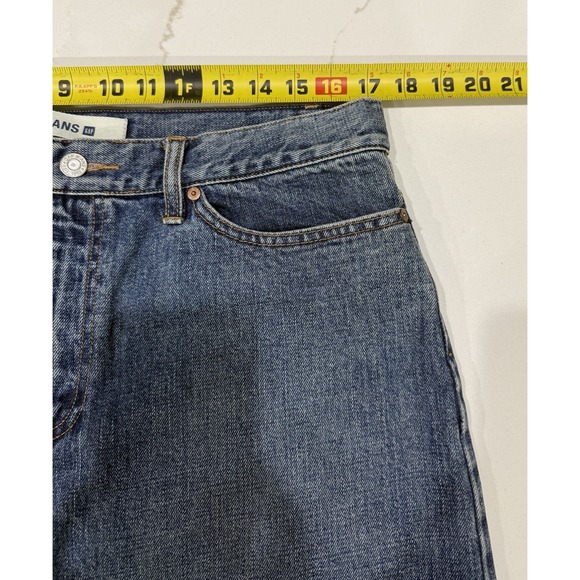 Vintage Gap Jeans Maxi Skirt Womens 14 Blue Medium Wash Y2K‎ 90s Boho Western - Picture 7 of 16